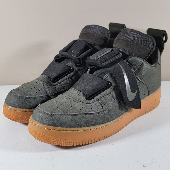 Nike Other - Nike Air Force 1 Low Utility Sequoia Sneakers Mens Size 10.5